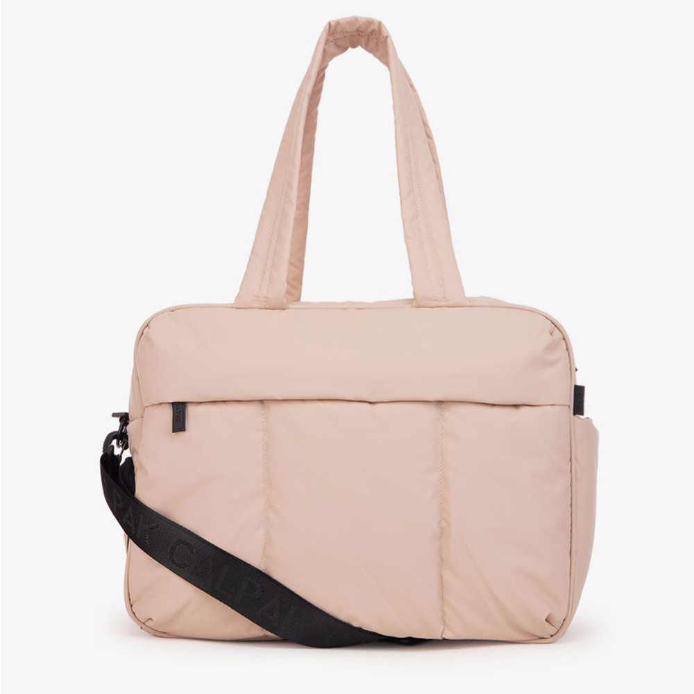 Calpak Luka Duffel in Rose Quartz